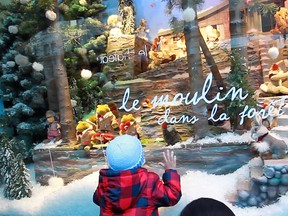 Ogilvy's Montreal window display