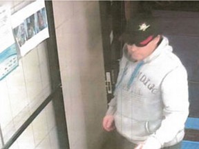 wanted man armed robbery Plateau-Mont-Royal