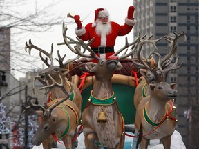 The 64th edition of the Santa Claus parade took place in downtown Montreal on Saturday, Nov. 22.