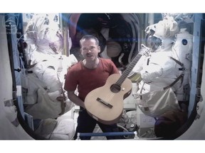 Canadian astronaut Chris Hadfield's performance of David Bowie's Space Oddity captured hearts and minds.