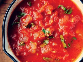 Good canned tomatoes are the base of a fast, homemade sauce.
