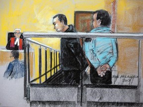 Guy Turcotte appeared in court in Saint-Jerôme in November 2013.