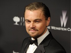 Leonardo DiCaprio at The Weinstein Company's Golden Globes after party in Beverly Hills in 2014.