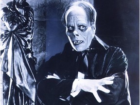 Lon Chaney seeks redemption in the title role in The Phantom of the Opera. The drama unfolded to a live soundtrack by organist William O'Meara at the Maison Symphonique on Halloween and Saturday, Nov. 1, 2014.