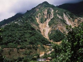 The Colombian town of Marmato, high in the Andes Mountains.