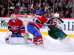 The Montreal Canadiens host the Minnesota Wild at the Bell Centre, Saturday, Nov. 8, 2014.