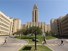 Université de Montréal in Montreal, Wednesday, August 22, 2012.