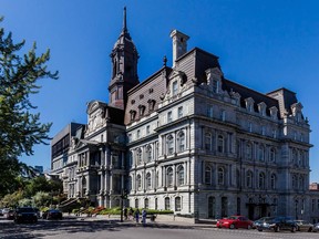 File photo: Montreal City Hall.