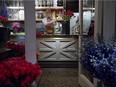 Florist Jean-Pascal Lemire in his shop, BouQuet, in Montreal. There's no doubt fresh flowers can lift your mood, Susan Schwartz writes.