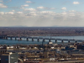 Victoria Bridge in Montreal