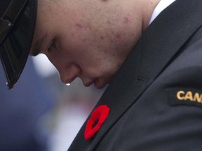 Remembrance Day is Tuesday.
