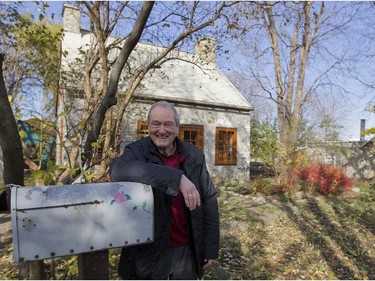 Raymond Mongeau outside his home  on Gouin Boulevard in Ahuntsic.