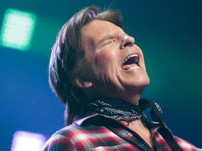 John Fogerty, former leader of the band Creedence Clearwater Revival, plays Montreal's Bell Centre Nov. 12, 2014.