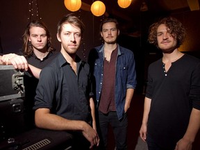 Local band Half Moon Run became big worldwide after performing at M for Montreal in 2011. From left: Conner Molander, Dylan Phillips, Devon Portielje and Isaac Symonds.
