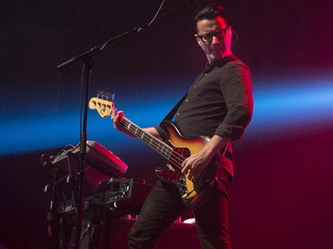 Stuart Chatwood of Tea Party in concert at the Metropolis in Montreal, on Friday, November 28, 2014.