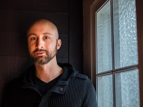 Jeff Stinco, guitarist for the pop-punk band Simple Plan, at Lorbeer, one of his restaurants on Laurier Ave. “It’s about following my passions, doing things that I really wanted to do for a long time.”