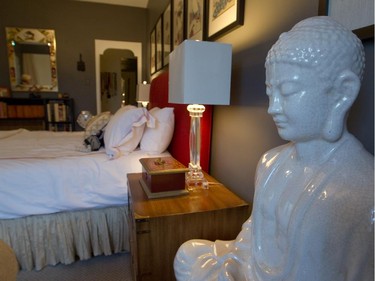 Buddah in the bedroom.