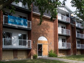 The Cloverdale housing cooperative in Pierrefonds.