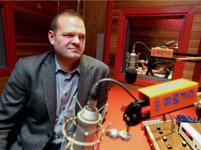Stefan Stanczykowski, director of CFMB in the multilingual radio station's Westmount studios. The station's manager and son of its founder plans to return to his law practice after a transition to new ownership.