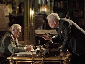 Niels Arestrup (left) and André Dussolier play an elaborate game of cat and mouse in Diplomatie.