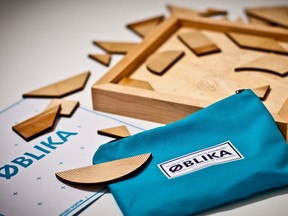 Atelier-D's Oblika puzzle, one of the new designs.