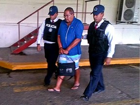 Arthur Porter at the time of his arrest by authorities in Panama City, May 29, 2013. Porter and his wife, Pamela Mattock Porter, were arrested on fraud-related charges stemming from the provincial anti-corruption unit's investigation into an alleged kickback scheme.