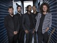 Pat Metheny, far right, with his Unity Band, from left: Chris Potter, Giulio Carmassi, Ben Williams and Antonio Sanchez.
