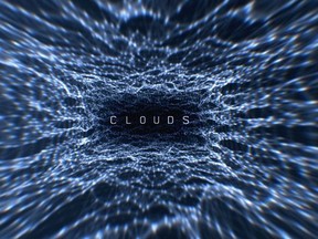 An image from the documentary Clouds, which is meant to be watched on an Oculus Rift headset.