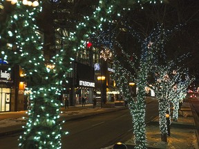 Montreal Christmas lights