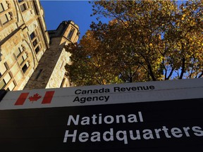 The Canada Revenue Agency headquarters in Ottawa, Nov. 4, 2011.