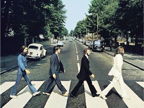 Abbey Road album cover.
