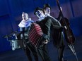 The Tiger Lillies: Martyn Jacques is flanked by Adrian Huge, left,  and Adrian Stout.