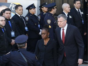 Bill de Blasio NYPD