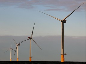 A windfarm in England.