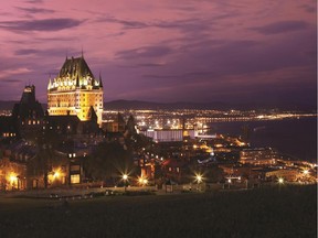 Fairmont Le Château Frontenac, a landmark of Quebec City.