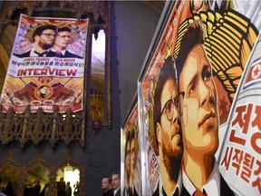 FILE  DECEMBER 28, 2014: Sony Pictures released sales figures on December 28, 2014 that show The Interview has earned more than 15 million dollars (USD) from online purchases and rental, making it Sony Pictures top online movie ever released. At this time figures do not include purchases and rentals from Apples iTunes. The Interview was pulled from theatrical release after threats of violence following a cyber-attack on Sony Pictures. The film was made available for rental or purchase via YouTube, Google Play and other on demand services on December 24th and the film went into limited theatrical release on December 25th. To date, The Interview has earned 2.8 million dollars (USD) from its theatrical release. LOS ANGELES, CA - DECEMBER 11:  A general view of atmosphere at the premiere Of Columbia Pictures' "The Interview"  at The Theatre at Ace Hotel Downtown LA on December 11, 2014 in Los Angeles, California.