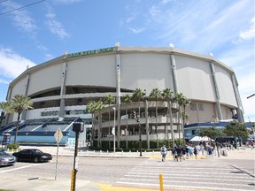 The Tampa Bay Rays play in Pinellas County at what now is called Tropicana Field.
