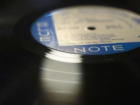 Vinyl produced by the ''Blue Note'' label which celebrated its 75th anniversary Nov.19, 2014.