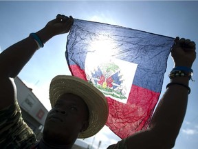 Haiti protest