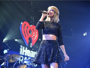 Taylor Swift, shown performing at the Staples Center in L.A. on Dec. 5, has become a crusader for artists’ royalty rights.