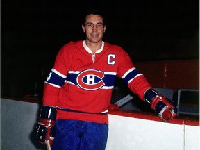 Canadiens legend Jean Béliveau, who died on Dec. 2 at age 83, poses for photo in the 1970s.