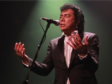 Montrealer Andy Kim performs at the Andy Kim Christmas concert at the Corona theatre in Montreal Saturday, December 13, 2014.