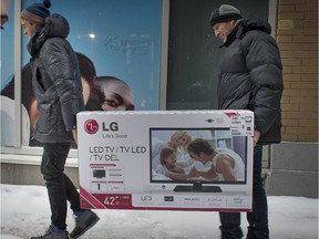 Electronics and fashion items are the most popular goods on Boxing Day, says CQCD president Léopold Turgeon.