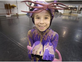 Felicia Tewfik, 8, is playing one of the mice in Les Grands Ballets Canadiens' production of The Nutcracker.