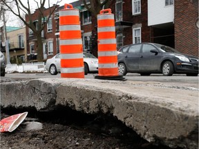 Until the city gets recommendations from its experts, it can't determine the proper way to repair a broken sidewalk on de Maisonneuve West between McGill College and Mansfield, or determine a time frame on when the repairs will be completed.