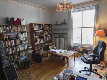 Upstairs office in the home of Martin Duckworth.