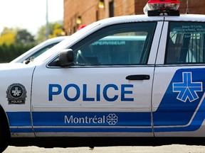 Montreal Police cars.