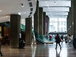 The front entrance at Concordia University in Montreal, on Wednesday, October 8, 2014.