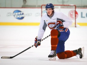Michael McCarron was the Canadiens' first-round pick (25th overall) at the 2013 NHL entry draft.