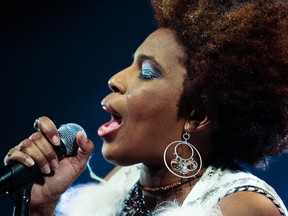 Macy Gray in concert at Club Soda in Montreal in 2010.